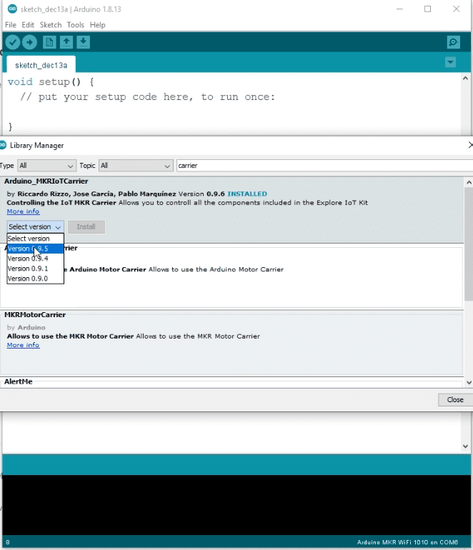 Arduino opla kit library