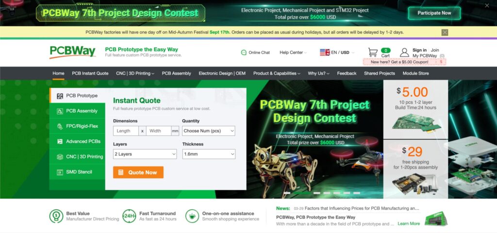 PCBWay PCBS